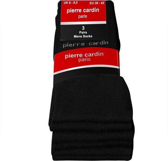 18 Paire de chaussettes homme Pierre Cardin® à haute teneur en coton - noir  - 39/42 | bol