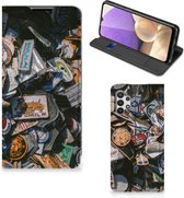 Hoesje Personaliseren Geschikt voor Samsung Galaxy A32 5G Foto Cover Badges