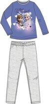 Disney Frozen pyjama - blauw/grijs - katoen - maat 110 (5 jaar)