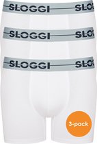 Sloggi Men GO Short - heren boxers (3-pack) - wit -  Maat: M