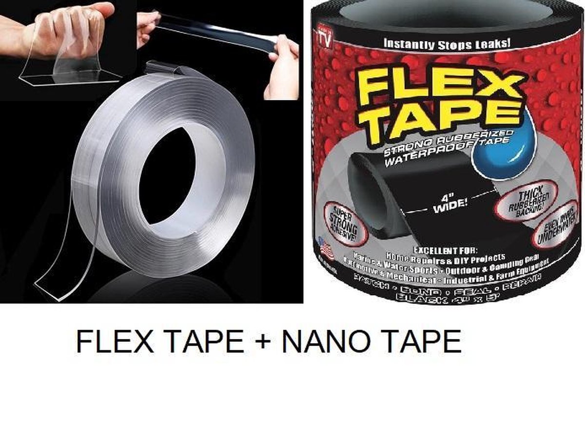 Ruban flexible en caoutchouc épais résistant à l'eau - Flex Tape de Ruban  de montage