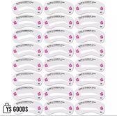 YS Goods Maquillage pochoir à sourcils - Dessin de sourcils parfait - Épilation au crayon à sourcils - Modèles de sourcils réutilisables - 24 styles différents - Outil de style de sourcil