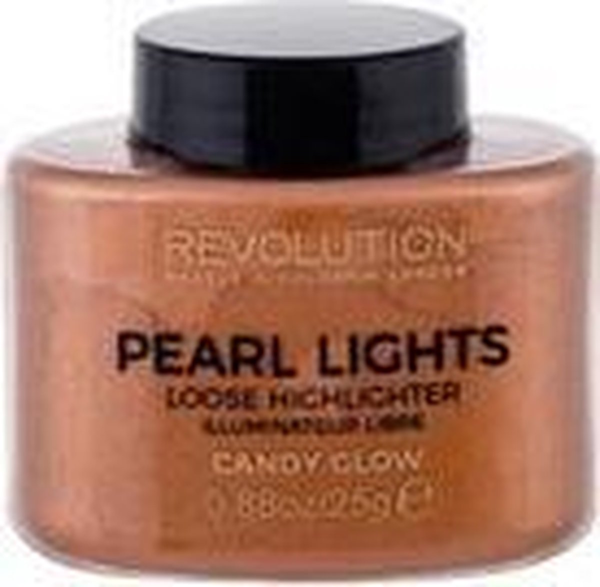 Makeup Revolution - Pearl Lights Loose Highlighter - Sypký rozjasňovač 25 g Savanna Nights (L)