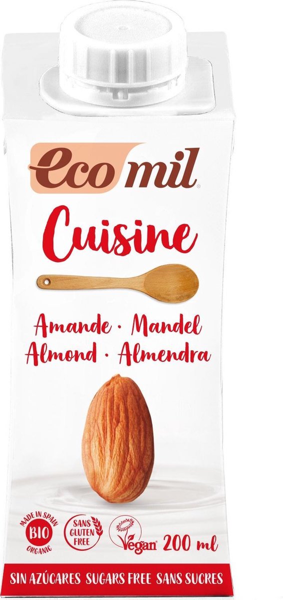 Ecomil Cuisine Amandel 200 ml