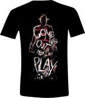 Freddy Krueger - Come Out and Play - Men T-shirt Black - S