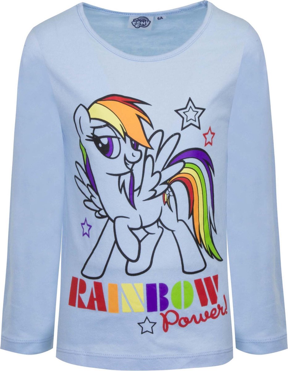 My little pony - Longsleeve - Blauw - 3 jaar - 98cm