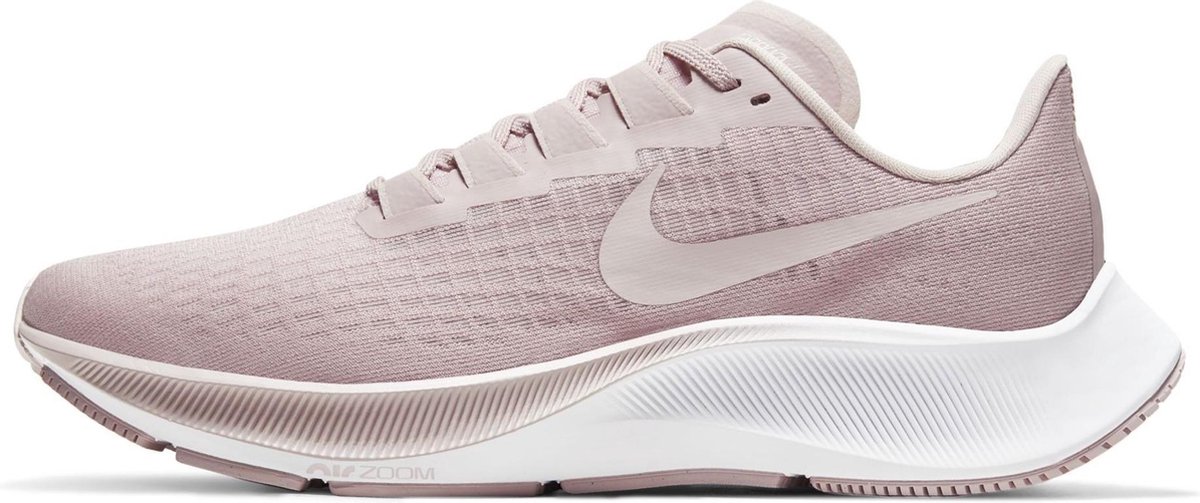 Nike Nike Air Zoom Pegasus 37 Sportschoenen - Maat 39 - Vrouwen - lichtroze  - wit | bol.com