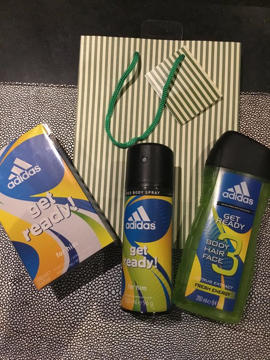 Adidas geschenkset Get Ready | bol.com