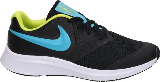Nike Star Runner 2 GS jongens sneaker - Zwart multi - Maat 35,5 | bol.com