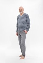 Martel Roman pyjama grijs 100% katoen XL
