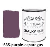 Abbondanza krijtverf Purple Asparagus 635 / Chalkpaint 1L | Abbondanza krijtverf is perfect voor het verven van meubels, muren en accessoires