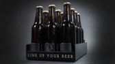 Beerfridge - koelkast pushsysteem bierflesjes - 12 stuks - kado - cadeau - Man Up Your Fridge - Line Up Your Beer - Feestje