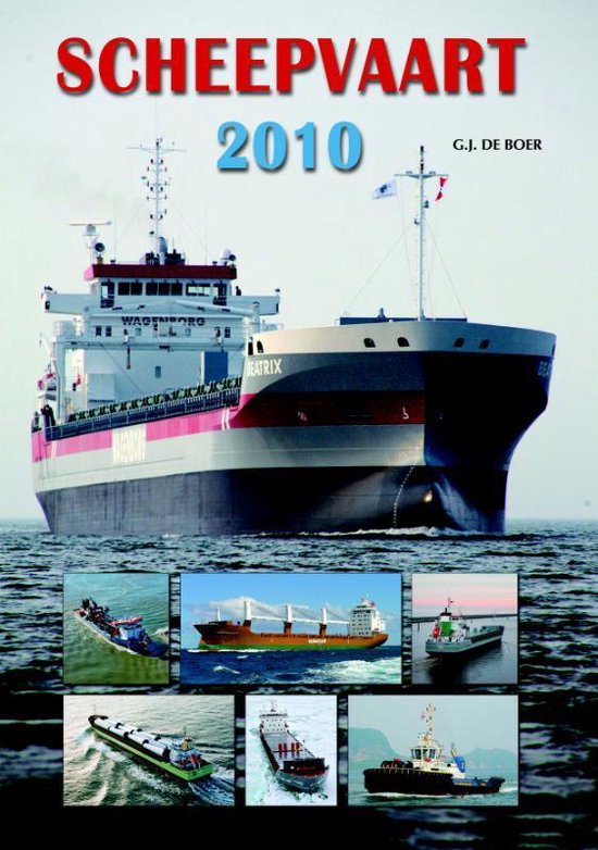 Cover van het boek 'Scheepvaart 2010' van G.J. de Boer
