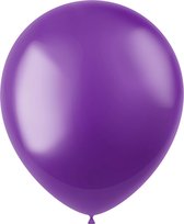 Folat Ballonnen Radiant Metallic 33 Cm Latex Violet 10 Stuks