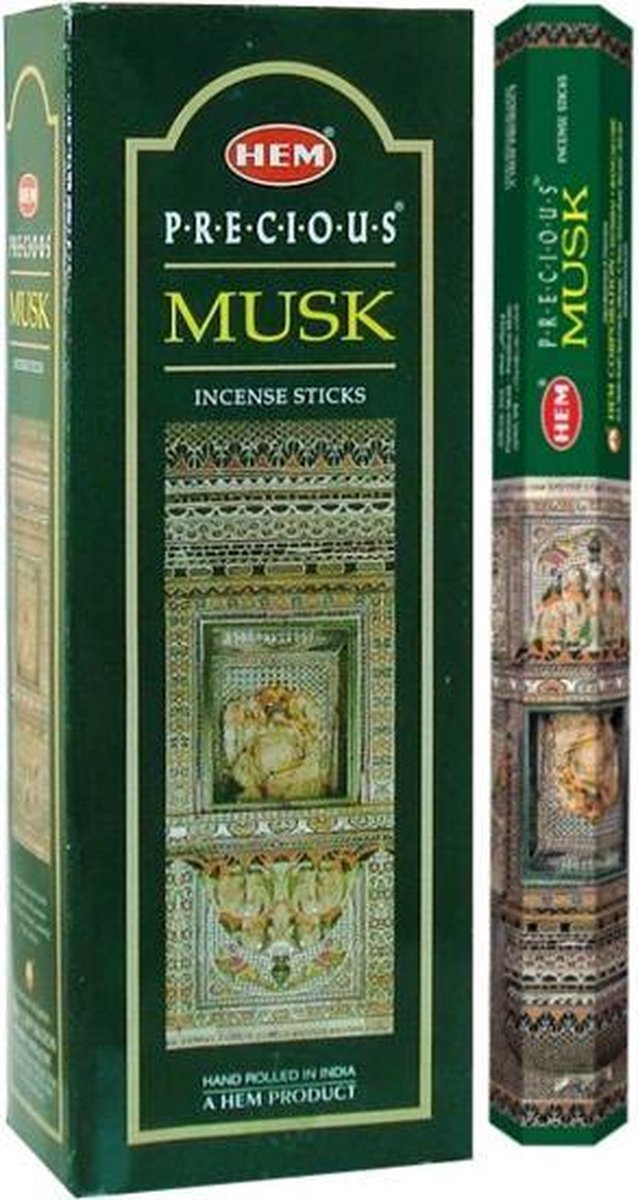 HEM Wierook - Precious Musk - Slof (6 pakjes/120 stokjes)