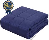 9 KG Verzwaringsdeken - Gravity Blanket - Weighted Blanket - Queensize 153 x 200 cm - Zomerdeken Zen - Gewicht Deken - Winterdeken - Goede Nachtrust - Therapeutisch - Rustgevend -