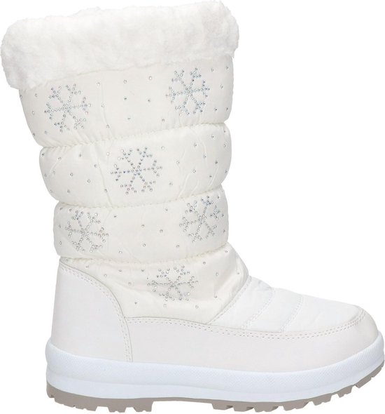 Snow Fun dames snowboot - Wit - Maat 37 | bol.com