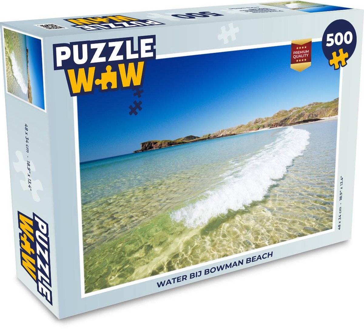 Afbeelding van product Puzzel 500 stukjes Bowman Beach - Water bij Bowman Beach - PuzzleWow heeft +100000 puzzels