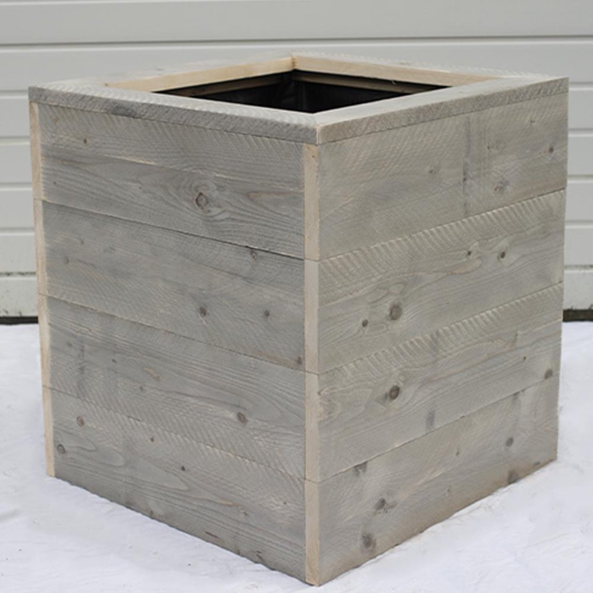 Greenspot Houten Plantenbak voor Buiten - 50x50cm LxBxH - Rechthoekige