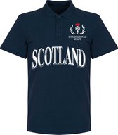 Schotland Rugby Polo - Navy - XXXL