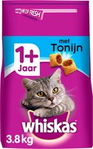 Whiskas 1+ Adult Katten Droogvoer - Tonijn - 3,8 kg