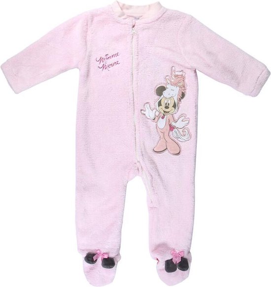 diepgaand Aanvankelijk Corporation DISNEY MINNIE MOUSE - Baby Pyjama Met Voeten - Kleur Roze - Maat 86 Cm |  bol.com