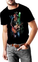 Graveyard Blues - T-shirt - Heren - Maat XL - Zwart