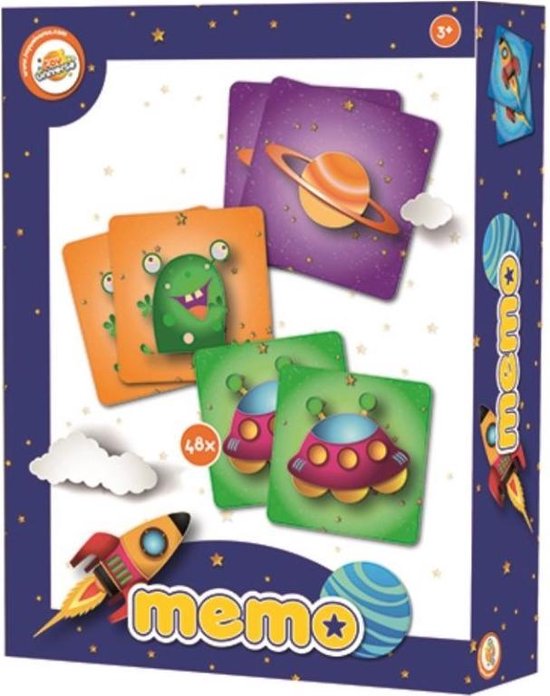 Memo - Space  48 kaartjes