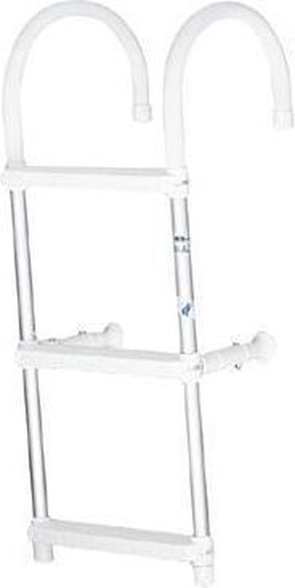 Talamex geanodiseerde aluminium Zwemtrap met 4 treden