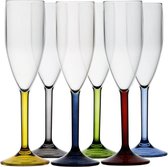16703 - Party Champagne Glass - Colours Base