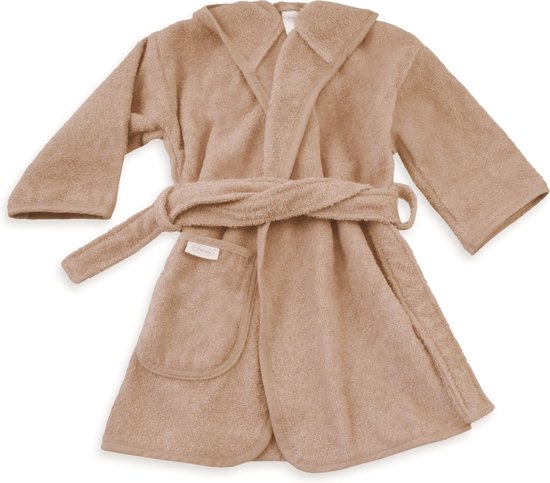 Gepersonaliseerde badjas pinkstone | funnies badjas | badjas met naam | 0-1 jaar | 100% zuivere katoen, badstof | baby | na het zwemmen | na het douchen