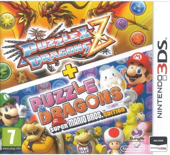 Puzzle & Dragons Z + Super Mario Bros Edition - 2DS + 3DS - Nintendo