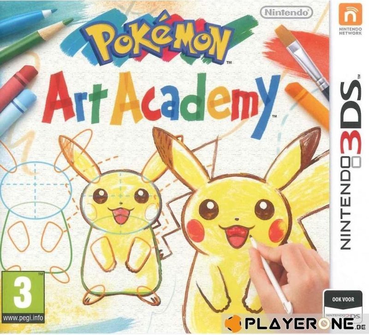 Pokemon Art Academy - 2DS + 3DS - Nintendo