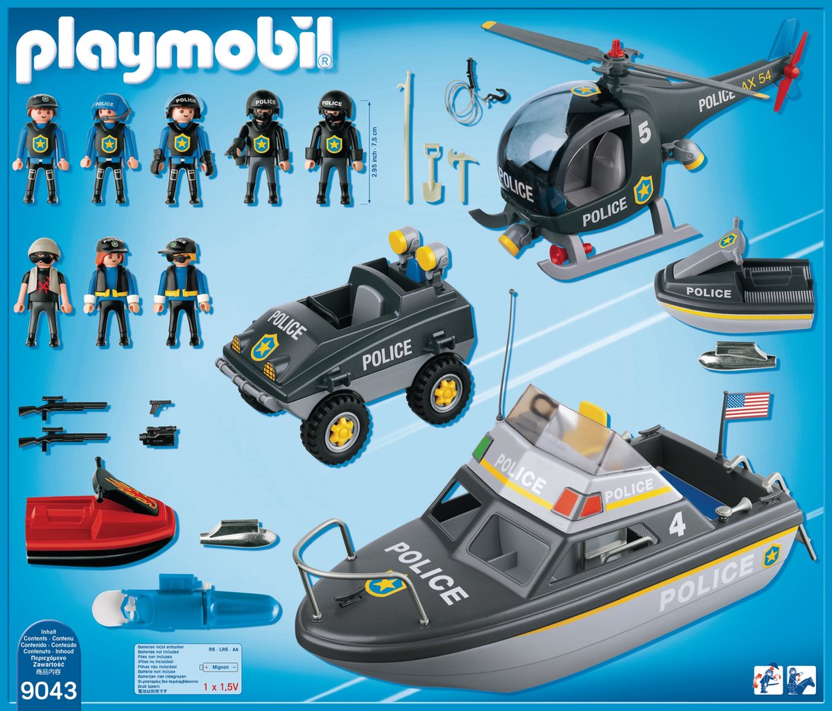 Playmobil Véhicules des forces spéciales de police | bol.com