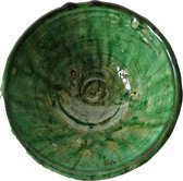 Tamegroute aardewerk schaal Ø 20 cm groen