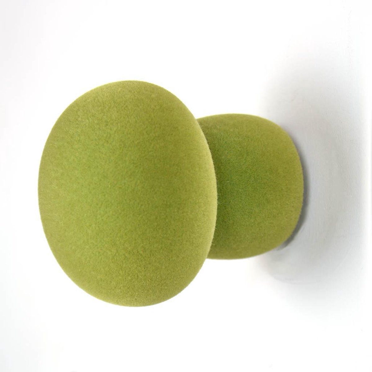 Kapstok - Droog Design - Softknob - Velvet Luna - Mosgroen