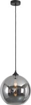 Hanglamp Marino 30cm Titan - Ø30cm - E27 - IP20 - Dimbaar > lampen hang spiegel smoke glas | hanglamp spiegel smoke glas | hanglamp eetkamer spiegel smoke glas | hanglamp keuken spiegel smoke glas | led lamp smoke glas | sfeer lamp smoke glas