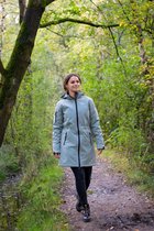 Nordberg softshell winterparka Gitte Herbal Green - maat S