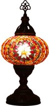 Oosterse mozaïek tafellamp (Turkse lamp)  ø 16 cm