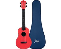 Flight Concert Ukelele - Travel Series - Rood