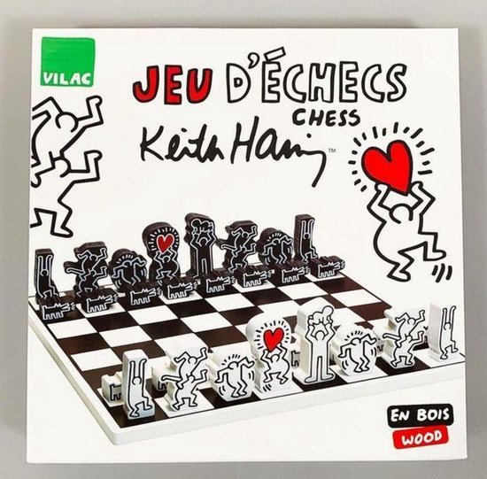 Afbeelding van het spel Keith Haring - Schaakspel / Chess game