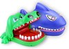 Afbeelding van het spelletje bijtende krokodil met kiespijn en happie haai kinderspel gezelschapsspellen kinderen speelgoed reisspellen