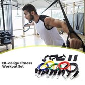 Athlean X - Weerstandsbanden set - Fitness elastiek - Resistance - 11-delige set