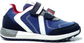 Geox J Alben Boy J929EB Klittebandschoenen Blauw Combi