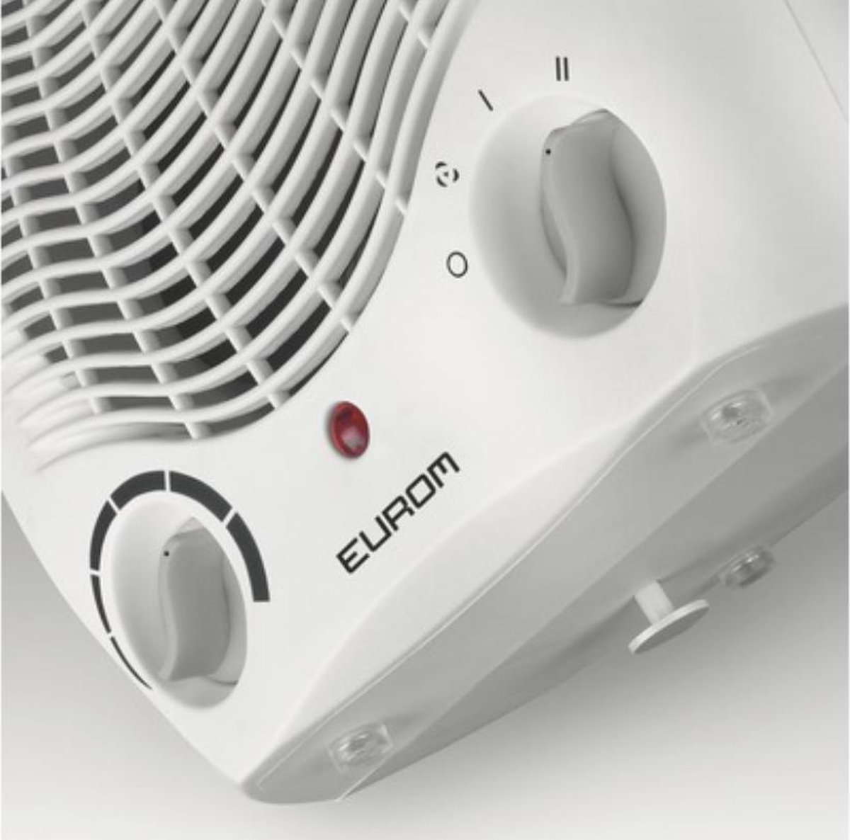Fan Heater - Thermostat - Tot 75m3 - Ventilator Kachel - | bol.com