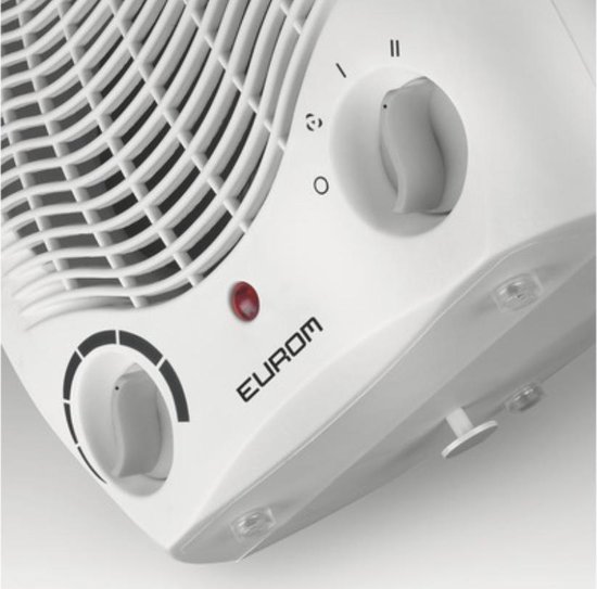 wat betreft zingen Continentaal Fan Heater - Thermostat - Tot 75m3 - Ventilator Kachel - | bol.com