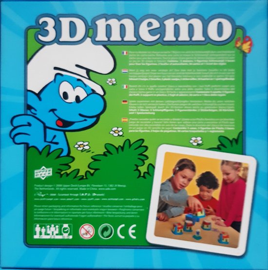 Thumbnail van een extra afbeelding van het spel De Smurfen 3D Memo Game