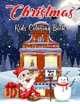 Christmas Kids Coloring Book Ages 4-8