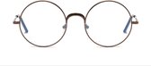 Oculaire | Fredericia| Havana bruin| veraf-bril | -1,00| Rond |Hipsterbril | Inclusief brillenkoker en microvezel doek | Geen Leesbril |