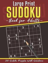 Large Print Sudoku Book for Adults